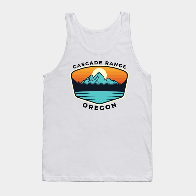 Cascade Range Oregon - Travel Tank Top by Famgift